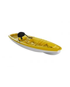 EasyYak 2.55m Single Fishing Kayak Yellow-White